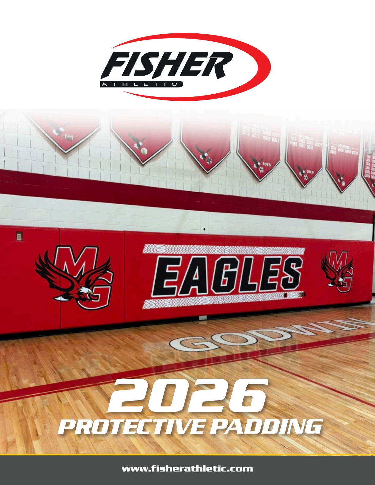 Fisher Athletic Protective Padding 2026 catalogue cover